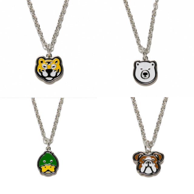 HUMAN MADE  ANIMAL NECKLACE 4個セット