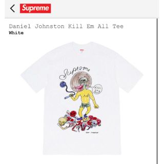 シュプリーム(Supreme)のsupreme Daniel Johnston Kill Em All Tee(Tシャツ/カットソー(半袖/袖なし))