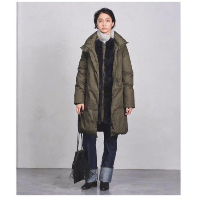 予約販売 WOOLRICH - くるみ【WOOLRICH】 United arrows別注コクーン