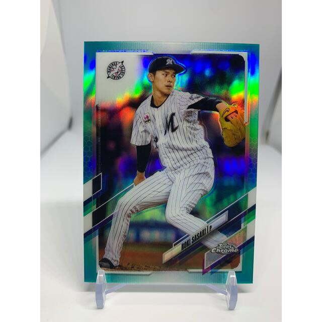 199枚限定 佐々木朗希 TOPPS Chrome NPB 千葉ロッテマリーンズ