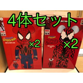 ベアブリック(BE@RBRICK)のBE@RBRICK CARNAGE SPIDER-MAN(BEN REILLY)(その他)