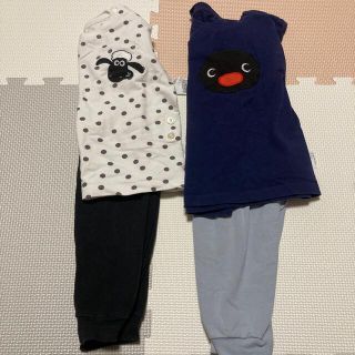 ユニクロ(UNIQLO)のユニクロ パジャマ 90 2組セット(パジャマ)