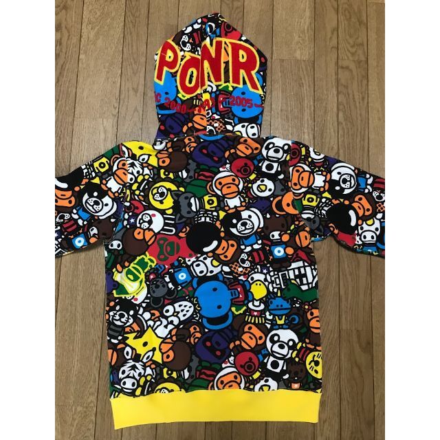 bape milo shark hoodie ベイプ マイロ シャーク パーカー 国内代理店版 bape milo hoodie ベイプ マイロ シャーク パーカー shark パーカー
