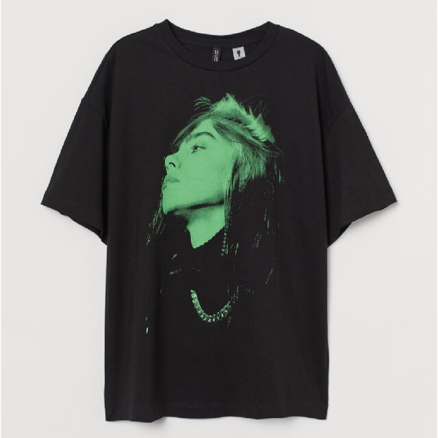 H&M(エイチアンドエム)のH&M BillieEylish ビリーアイリッシュ ビリー Tシャツ XS レディースのトップス(Tシャツ(半袖/袖なし))の商品写真