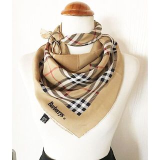 バーバリー(BURBERRY) ヴィンテージ バンダナ/スカーフ(レディース)の