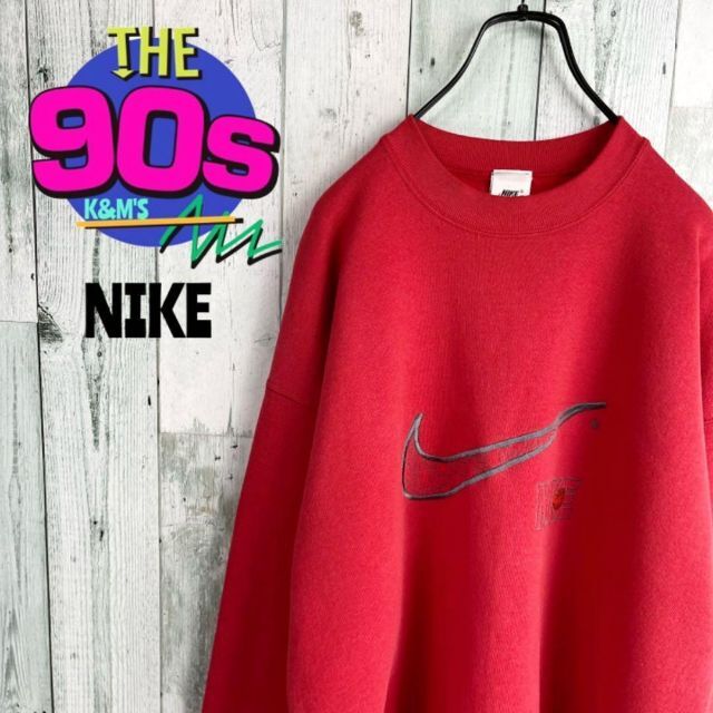 送料無料 NIKE 90's NIKE ナイキ スウェット トレーナー ビッグスウォッシュの通販 by ttt｜ナイキならラクマ 