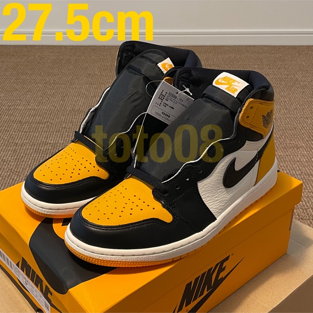 27.5cm AIR JORDAN 1 RETRO HIGH TAXI 【18%OFF】 16750円 www