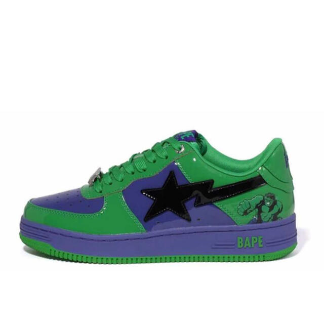 Marvel × Bape Sta Low "Hulk" (2022)