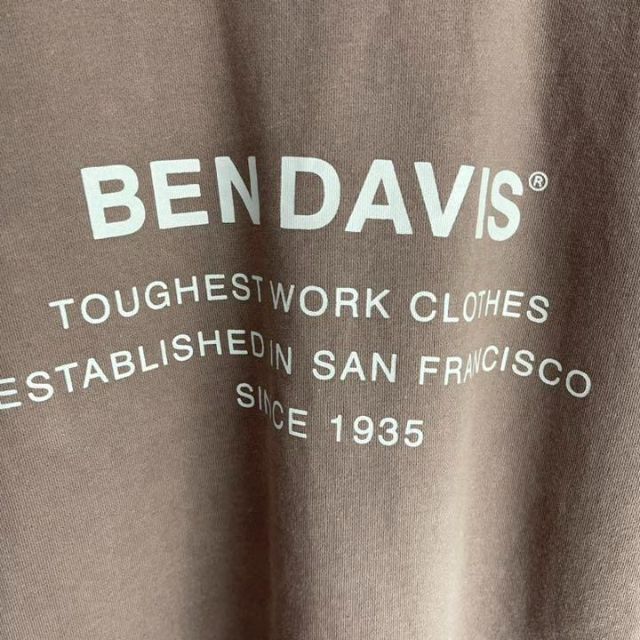 BEN DAVIS(ベンデイビス)の90's BEN DAVIS ベンデイビス　ゴリラ刺繍　バックロゴ　トレーナー メンズのトップス(スウェット)の商品写真