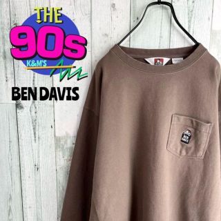 ベンデイビス(BEN DAVIS)の90's BEN DAVIS ベンデイビス　ゴリラ刺繍　バックロゴ　トレーナー(スウェット)