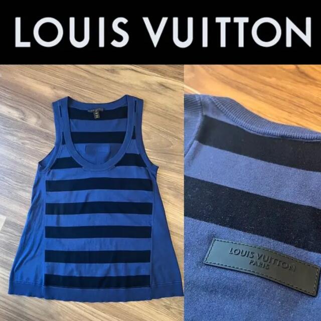 LOUIS VUITTON(ルイヴィトン)のルイヴィトン　ボーダーカットソー メンズのトップス(Tシャツ/カットソー(半袖/袖なし))の商品写真