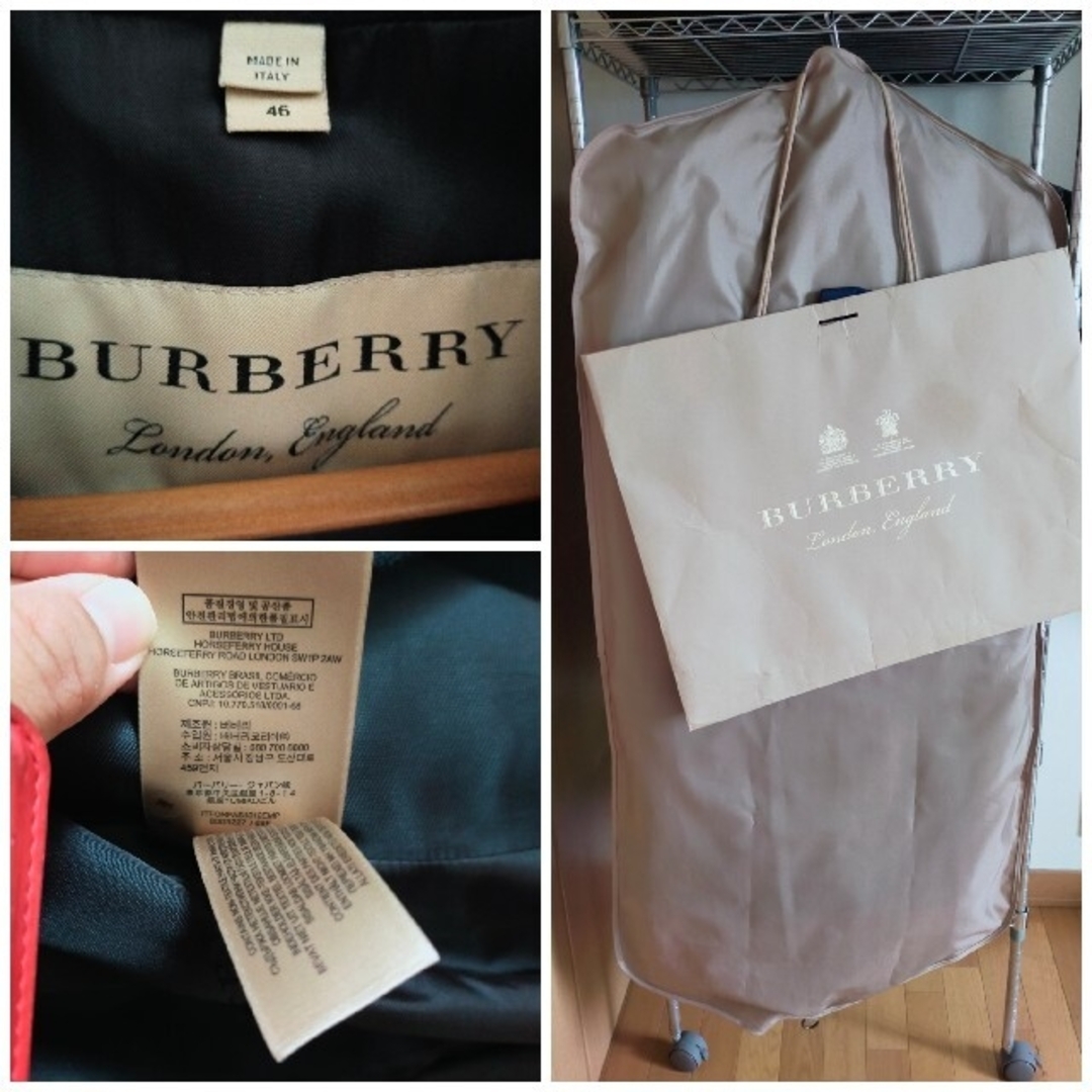 BURBERRY(バーバリー)のBURBERRY　カシミア100%　トレンチコート　サイズ46　正規店購入 メンズのジャケット/アウター(トレンチコート)の商品写真