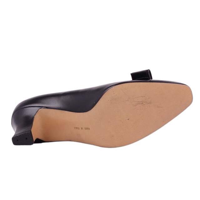 Salvatore Ferragamo(サルヴァトーレフェラガモ)のサルヴァトーレ フェラガモ パンプス ヴァラ カーフレザー ヒール シューズ レディースの靴/シューズ(ハイヒール/パンプス)の商品写真