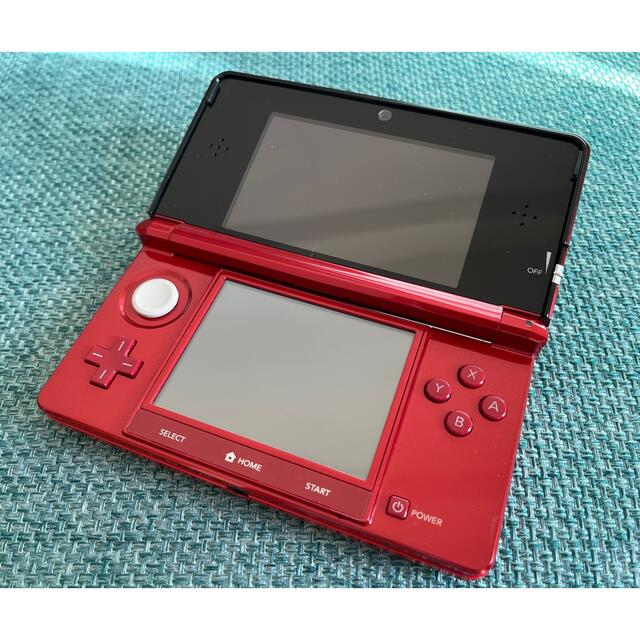 Nintendo 3DS 本体 フレアレッド