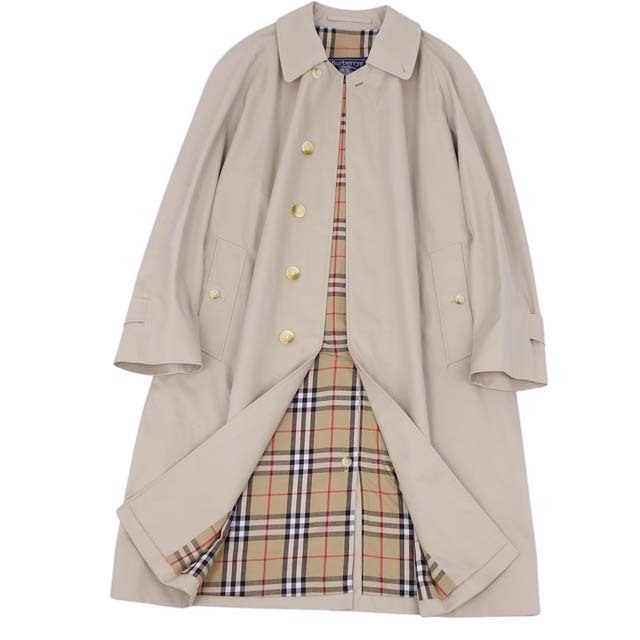 BURBERRY(バーバリー)のバーバリー コート 英国製 ステンカラー バルマカーン メンズ コットン メンズのジャケット/アウター(ステンカラーコート)の商品写真