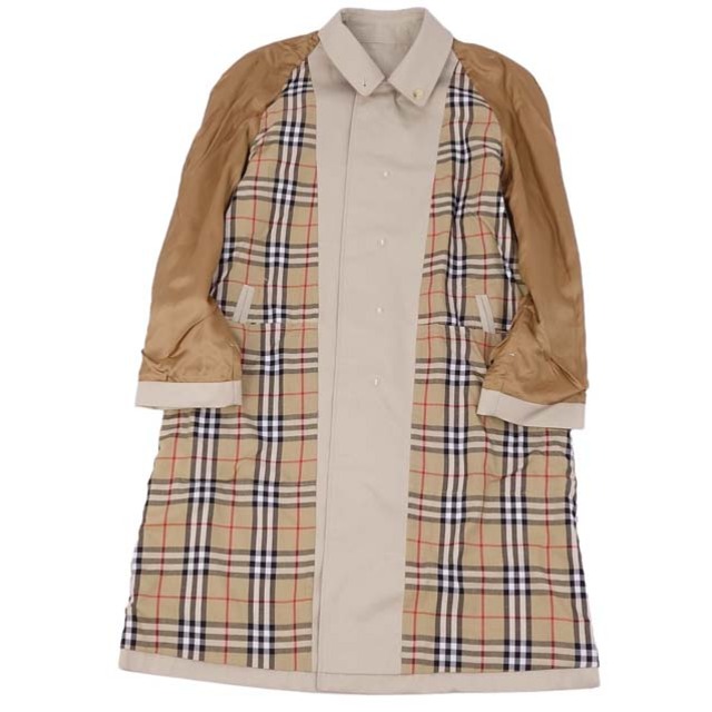 BURBERRY(バーバリー)のバーバリー コート 英国製 ステンカラー バルマカーン メンズ コットン メンズのジャケット/アウター(ステンカラーコート)の商品写真