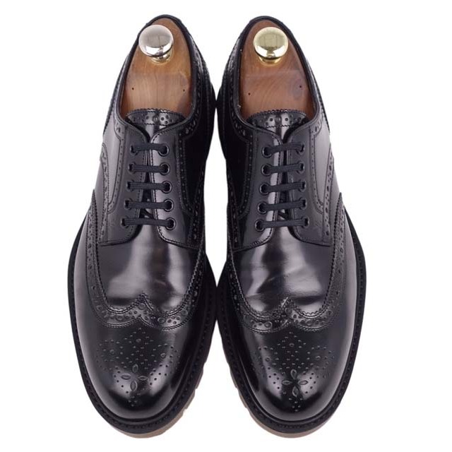 LOUIS VUITTON(ルイヴィトン)のルイヴィトン ウィングチップ レザーシューズ 革靴 カーフレザー シューズ メンズの靴/シューズ(ドレス/ビジネス)の商品写真