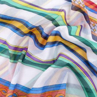 Hermes - エルメス チュニック コットン ブラウス 総柄 レディース