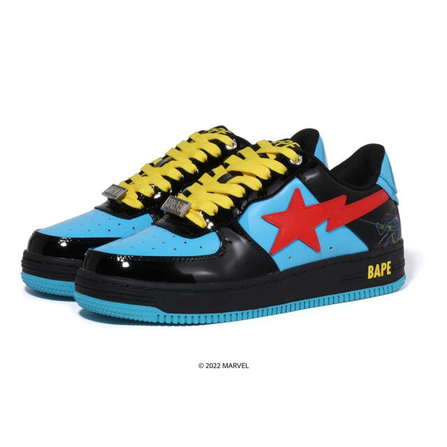 【28.0cm】BAPE STA BLACK WIDOW