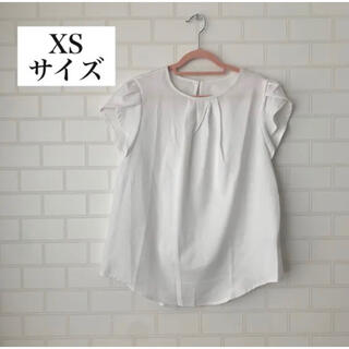 SHEIN シーイン Tシャツ ホワイト XSサイズ(Tシャツ(半袖/袖なし))
