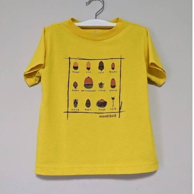 mont bell(モンベル)のMont-bell ドングリTシャツ　110 キッズ/ベビー/マタニティのキッズ服男の子用(90cm~)(Tシャツ/カットソー)の商品写真