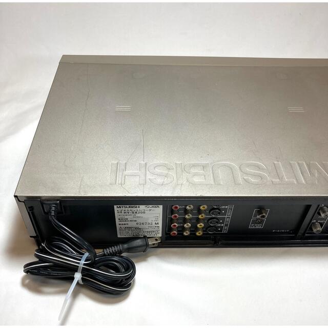 三菱(ミツビシ)の【メンテ済】Mitsubishi HV-SX200 S-VHS【リモコン付】 スマホ/家電/カメラのテレビ/映像機器(その他)の商品写真