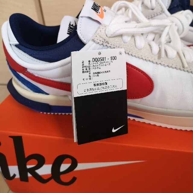 NIKE(ナイキ)のsacai cortez White and University Red　29 メンズの靴/シューズ(スニーカー)の商品写真