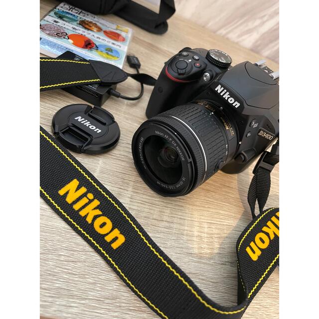 【完美品】Nikon カメラ　D3400デジタル一眼