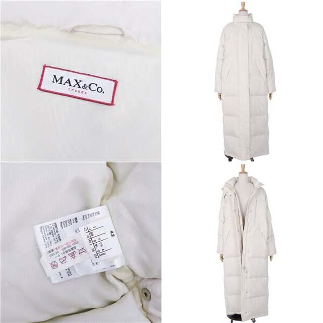 Max & Co.(マックスアンドコー)のマックスアンドコー コート ダウンコート ロングコート 無地 アウター レディースのジャケット/アウター(ブルゾン)の商品写真