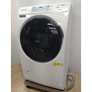 パナソニック(Panasonic)のドラム式洗濯機　プチドラム　ホワイト　ワンルームマンションサイズ　単身カップル(洗濯機)