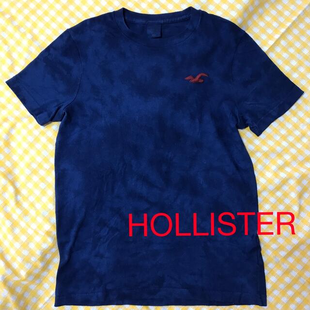 Hollister(ホリスター)のホリスター　紺のグラデーションTシャツ メンズのトップス(Tシャツ/カットソー(半袖/袖なし))の商品写真
