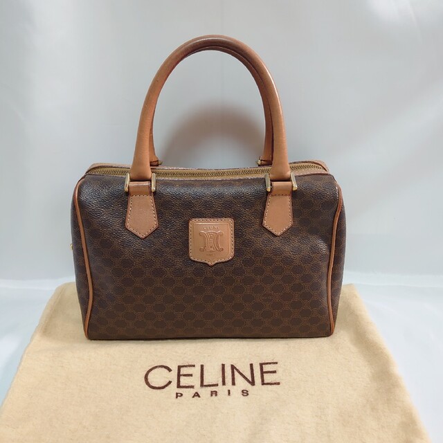 CELINE マカダム柄 2way ミニハンドバッグ