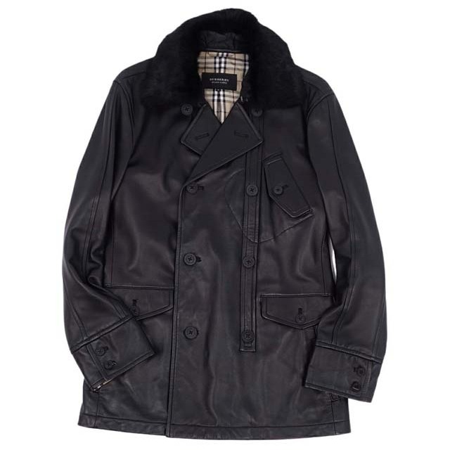 大特価得価 BURBERRY BLACK LABEL バーバリー ブラックレーベル コート ダブルブレスト ウール Pコート メンズの通販 by  MODEST LORD｜バーバリーブラックレーベルならラクマ