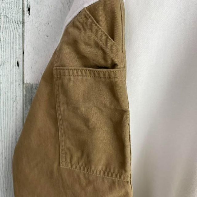 carhartt(カーハート)の90's 一点物　カーハート　ペインターパンツ　リメイクトレーナー　再構築 メンズのトップス(スウェット)の商品写真