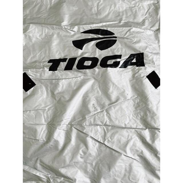 中古 タイオガ TIOGAコクーン 輪行袋 シルバー ポーチタイプ スポーツ/アウトドアの自転車(バッグ)の商品写真