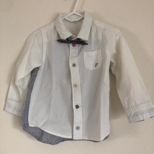 ワイシャツ　 キッズ/ベビー/マタニティのキッズ服男の子用(90cm~)(ブラウス)の商品写真