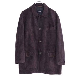 バーバリー(BURBERRY)のバーバリー ロンドン ジャケット コーデュロイ 無地 アウター メンズ L(ステンカラーコート)