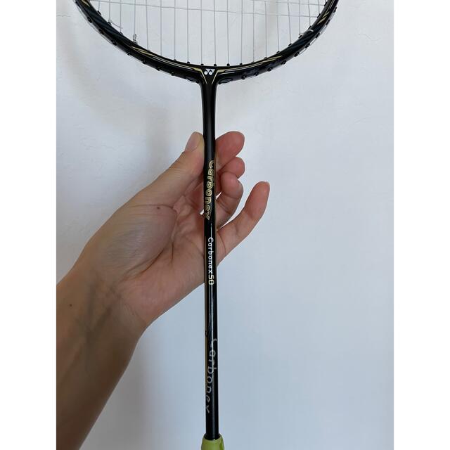 YONEX(ヨネックス)の【超美品】ヨネックス　バドミントンラケット　カーボネックス50 スポーツ/アウトドアのスポーツ/アウトドア その他(バドミントン)の商品写真