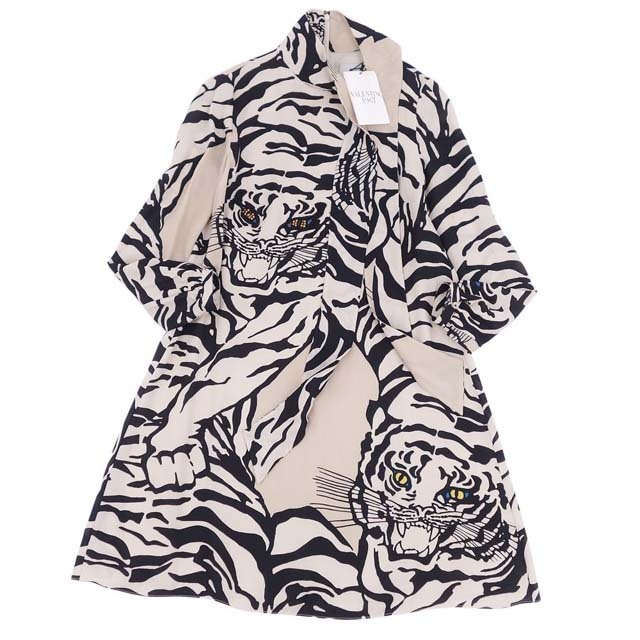 VALENTINO - ヴァレンティノ ワンピース ドレス リボン付き タイガー
