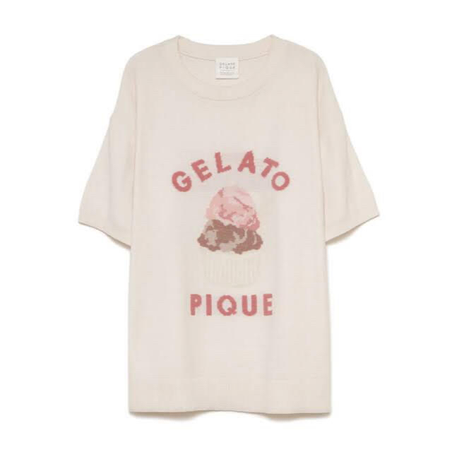 gelato pique(ジェラートピケ)のgelato pique モチーフ柄ジャガードプルオーバー　PNK レディースのルームウェア/パジャマ(ルームウェア)の商品写真