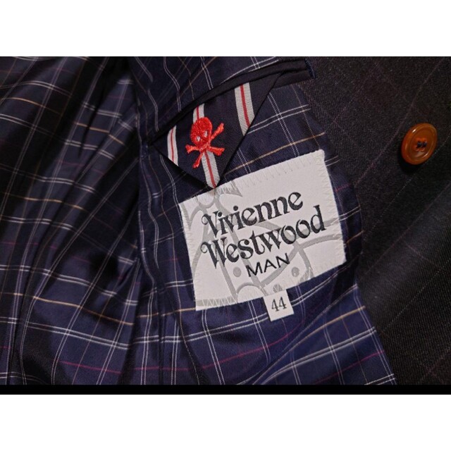 Vivienne Westwood(ヴィヴィアンウエストウッド)のVivienne Westwood MAN 変形テーラードジャケット メンズのジャケット/アウター(テーラードジャケット)の商品写真