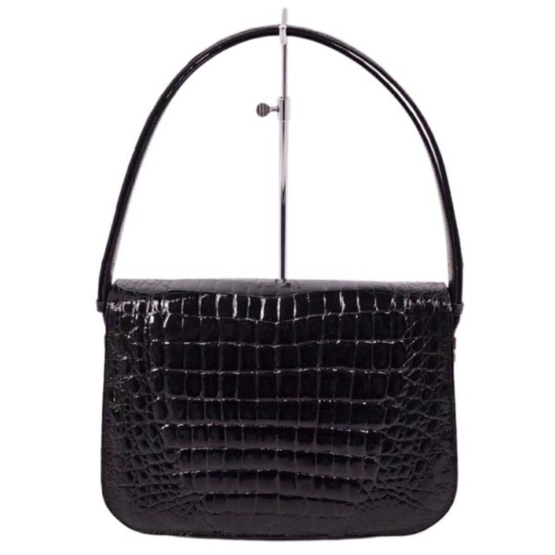 クロコダイル バッグ シャイニークロコ 2way ショルダーバッグ ワニ革 クロコダイル バッグ シャイニークロコ 2way ショルダーバッグ ワニ革