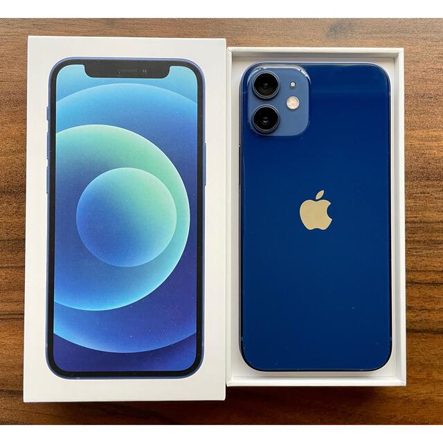 60800円 simフリー 【美品】IPhone12 mini 128GB ブルー mercuridesign.com