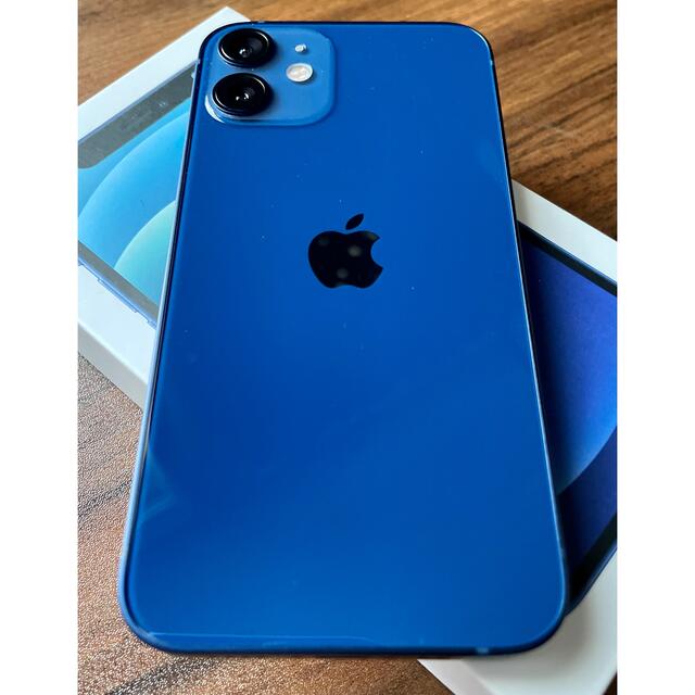 【美品】IPhone12 mini ブルー 128GB simフリー