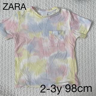 ザラキッズ(ZARA KIDS)のZARA タイダイ柄　Tシャツ　98cm(Tシャツ/カットソー)