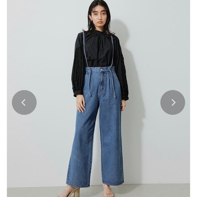 RUBY AND YOU(ルビー アンド ユー)のタグ付新品！AZULbyMOUSSY  THIN STRING OVERALLS レディースのパンツ(デニム/ジーンズ)の商品写真