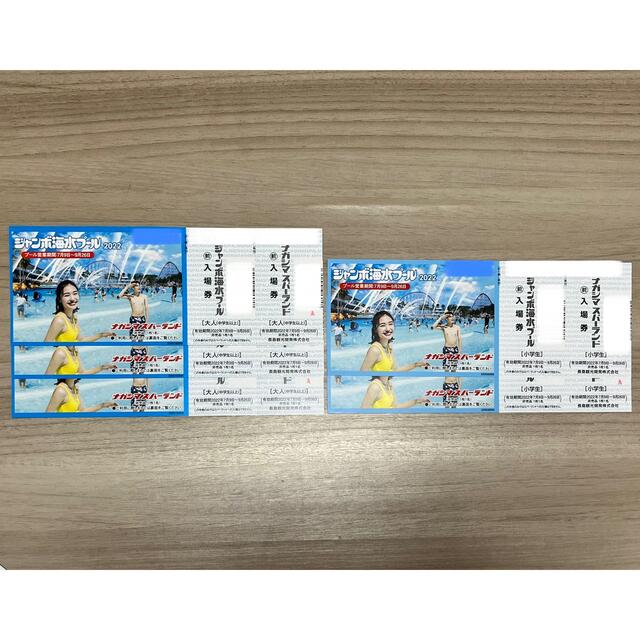 長島ジャンボ海水プール 大人3枚セット | tradexautomotive.com