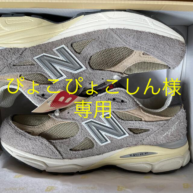 新品未使用  US9.5 New Balance M990v3 TG3 27.5