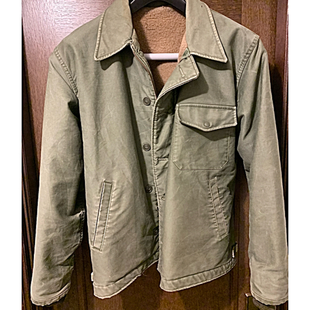 本物保証】 60年代 ジャングルクロスTYPE A-2 デッキジャケット XXL