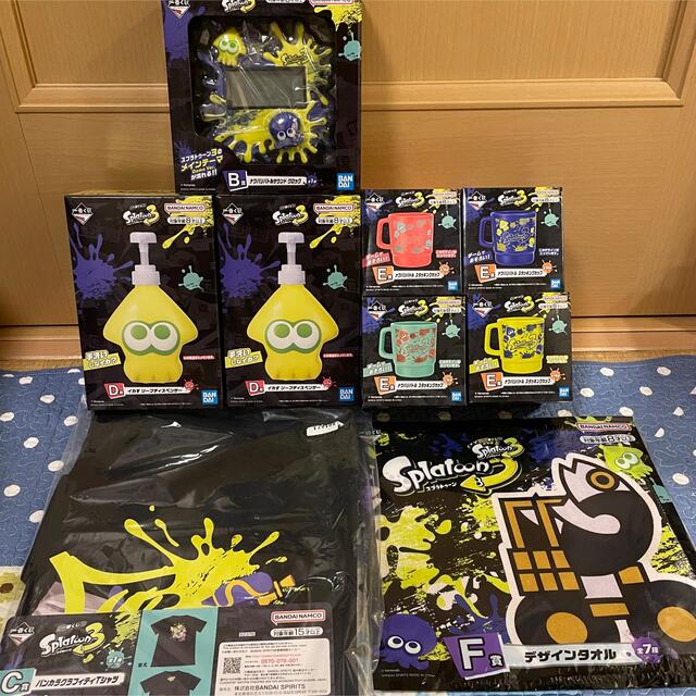 9点セット 一番くじ スプラトゥーン3 9点セット 一番くじ スプラトゥーン3